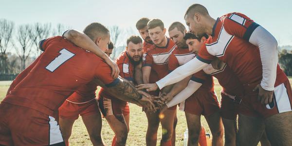 Team huddle