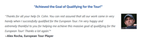 PeakSports Golf Testimonial3