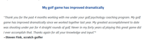 PeakSports Golf Testimonial8